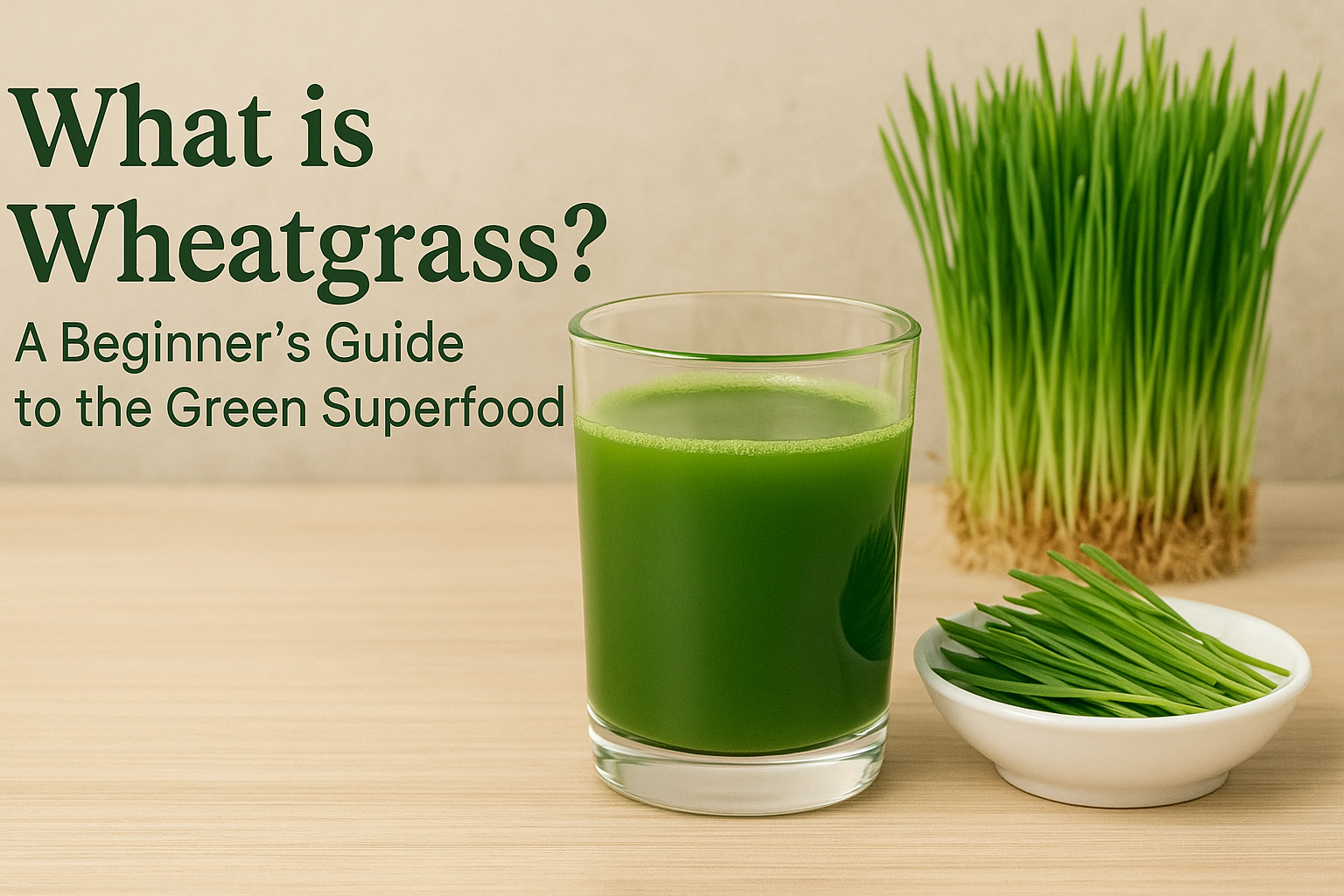 What is Wheatgrass? A Beginner’s Guide to the Green Superfood