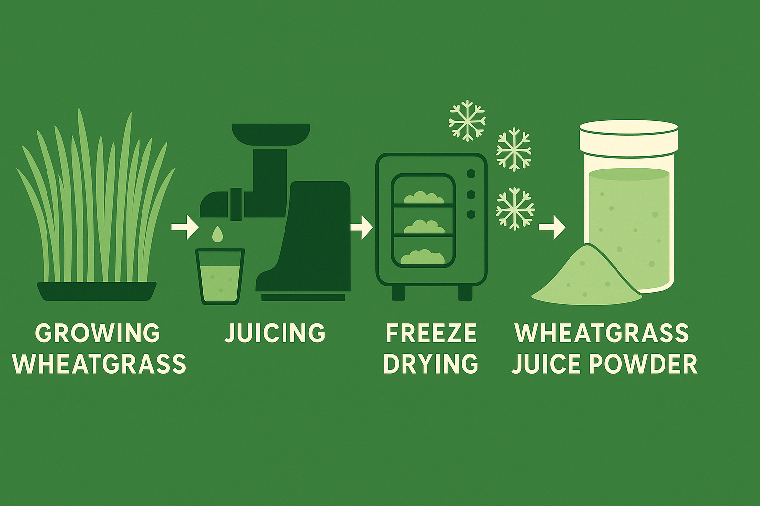Wheatgrass Juice Powder — The Superfood You Can Grow at Home