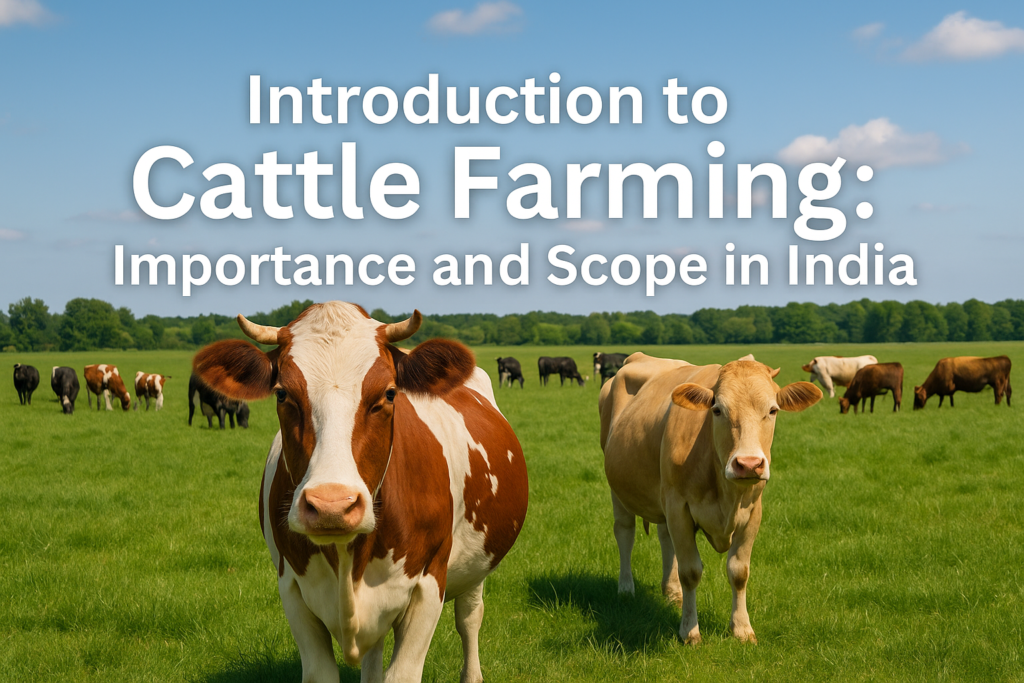 Introduction to Cattle Farming: Importance and Scope in India