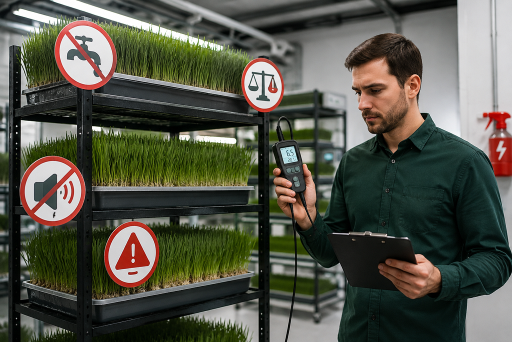 Common Mistakes to Avoid in Hydroponic Fodder Growing