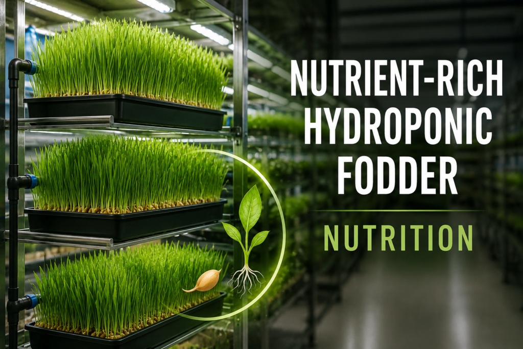 The Science Behind Hydroponic Fodder Nutrition
